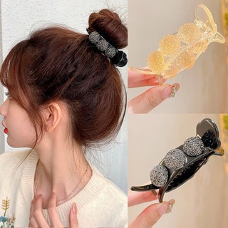 Kẹp tóc càng cua đính đá siêu dễ thương