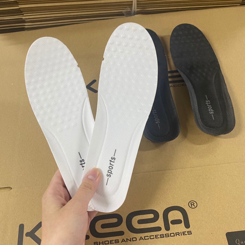 Lót giày SPORRTS 2 màu đen trắng, đi êm, nhẹ
