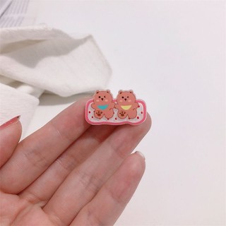 Sét 5 Kẹp Tóc Mái Hàn Quốc nhiều màu phối hoa