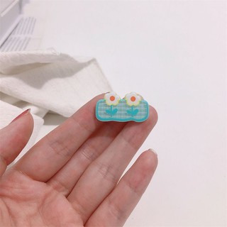 Sét 5 Kẹp Tóc Mái Hàn Quốc nhiều màu phối hoa