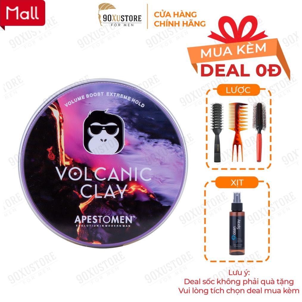Sáp Vuốt Tóc Nam Volcanic Clay V5 - Sáp Vuốt Tóc Nam Volcanic Clay V5 80g Chính Hãng , Chăm Sóc Tóc , Giữ Nếp Tóc