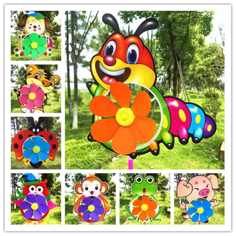 Đồ chơi chong chóng có đèn led cho bé chơi trung thu