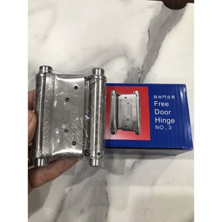 Bản lề hai chiều chất liệu inox 304/ Lề quầy bar- 8 cm