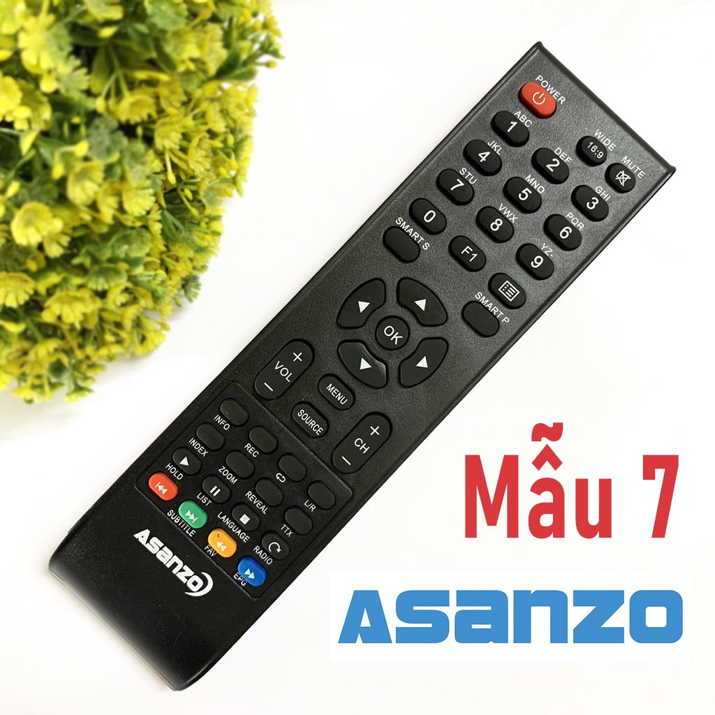 Điều Khiển TIVI ASANZO CHÍNH HÃNG Đủ Các Mã TV ASANZO
