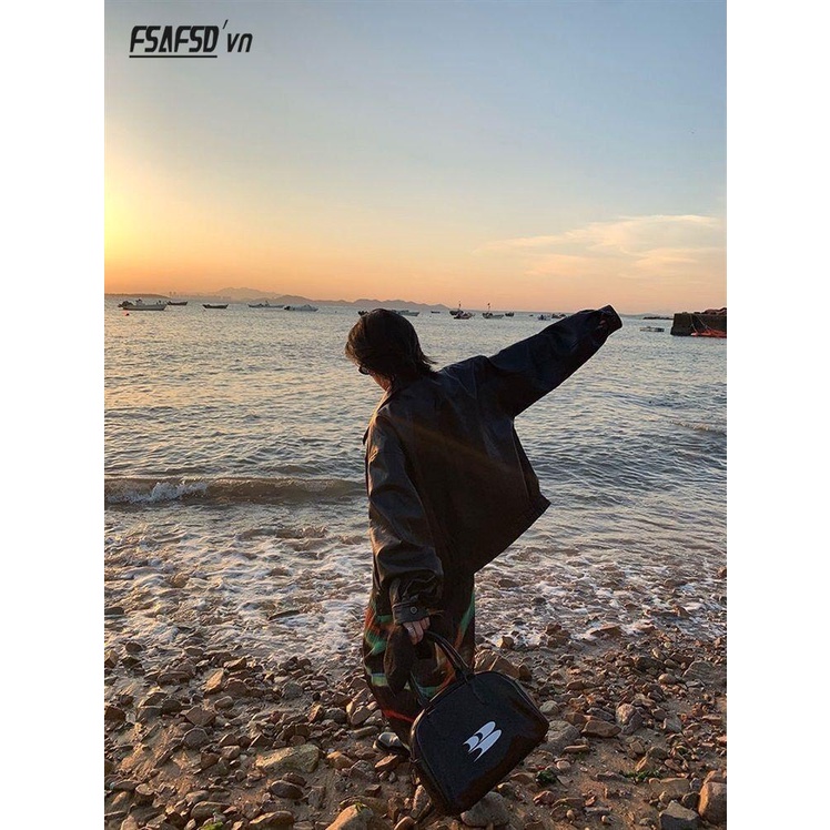 Áo Khoác Da Cao Cấp Dáng Rộng Thời Trang Thu Xuân Dành Cho Nữ 2023