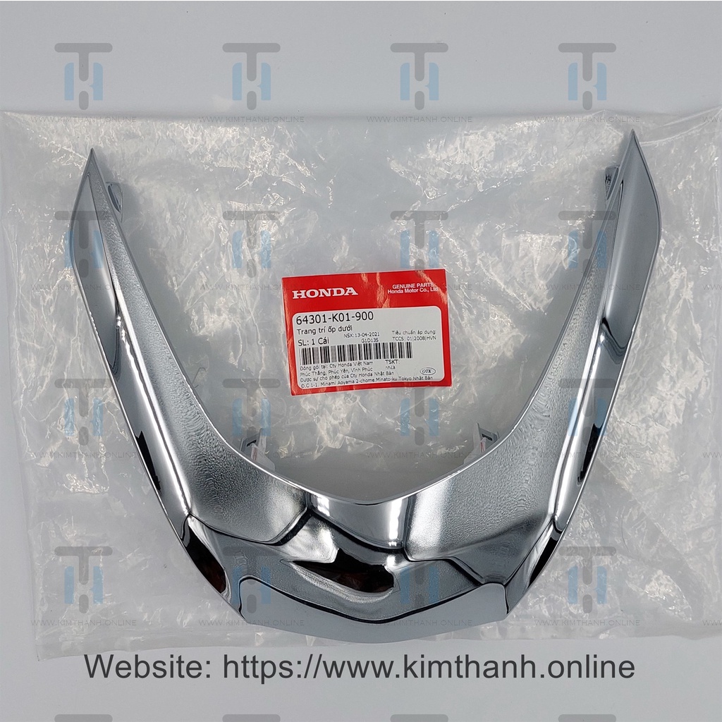 Xi mặt nạ SH Việt 2012 Honda VN _ 64301K01900