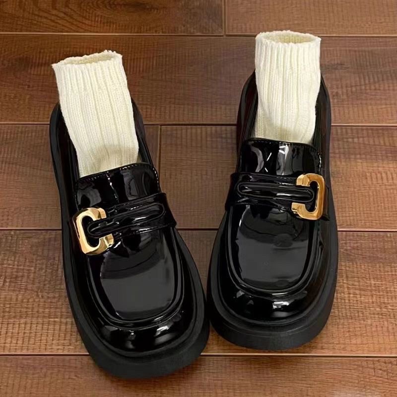 Giày Oxford Mary phong cách đế giày tăng Ulzzang 2023