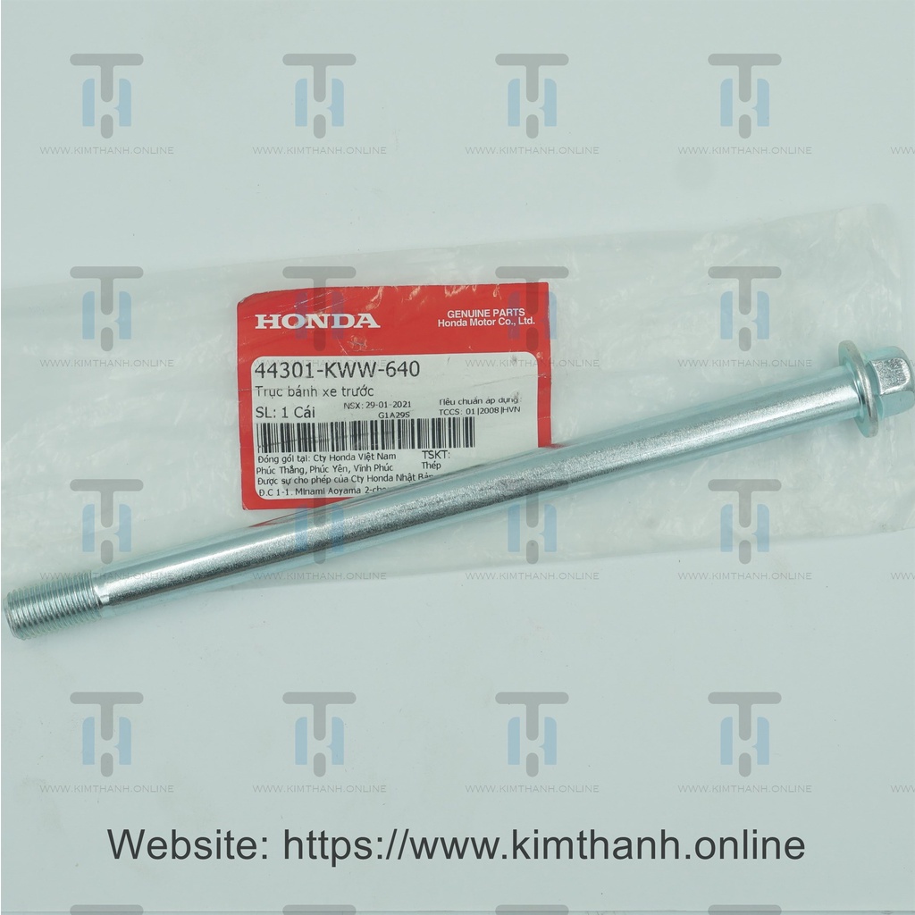 Cốt đùm trước SH Mode 2021 Honda VN _ 44301KWW640