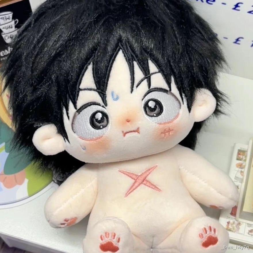 One Piece Luffy búp bê ăn cắp đường nhỏ thuộc tính bông búp bê 20 cm búp bê khỏa thân không xương quà tặng giá trị thích