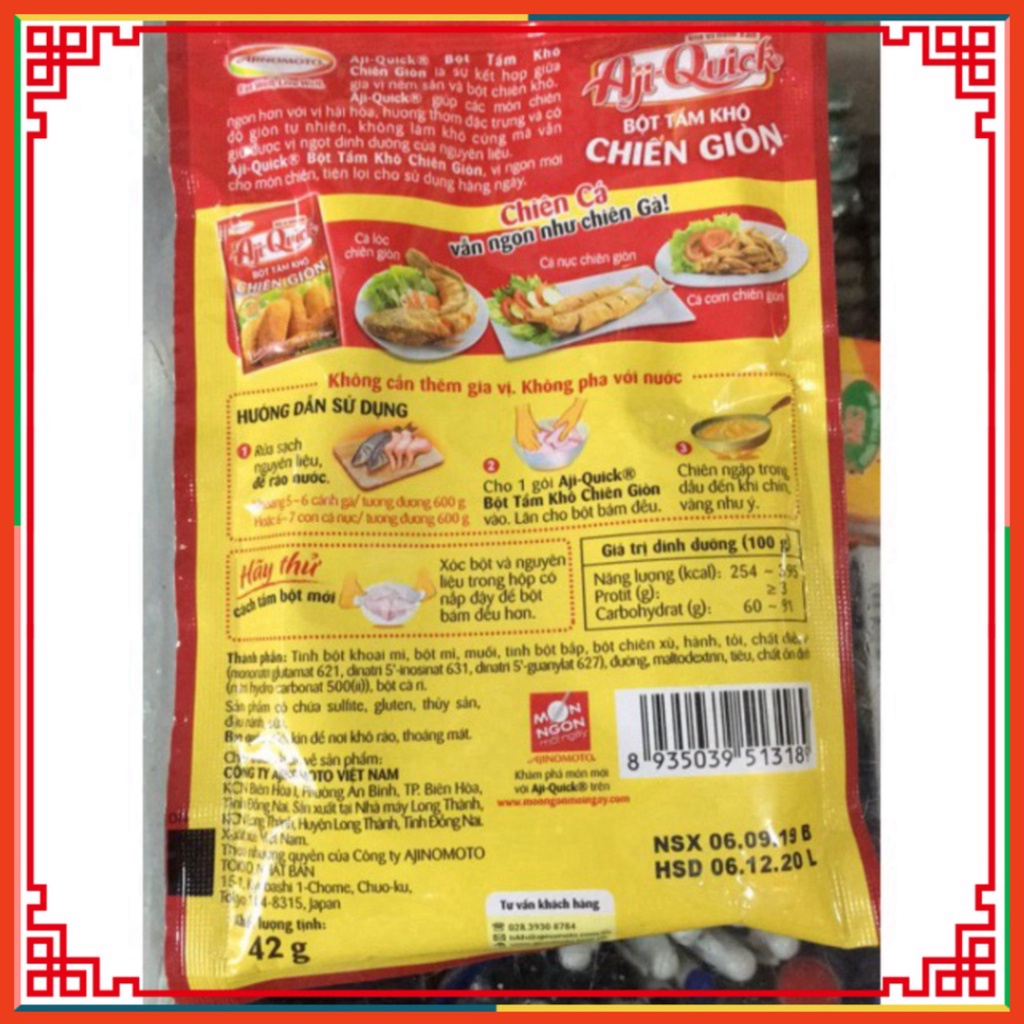 Bột tẩm khô chiên giòn Aji-Quick 42g T T