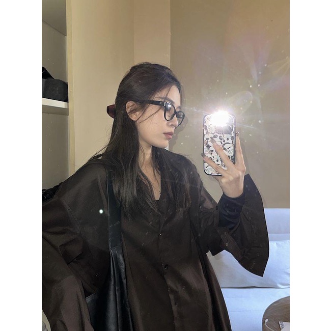 Áo Sơ Mi Thiết Kế Mới Thời Trang Mùa Thu 2023 Theo Phong Cách Hàn Quốc Cho Nữ