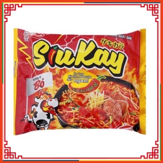  MÌ CAY 7 CẤP ĐỘ SIÊU HOT VỊ BÒ HẢI SẢN MIX  Ngoctoanmart 