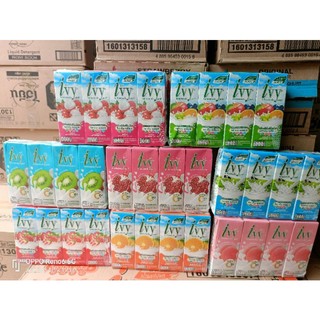 Sữa chua uống tiệt trùng IVY 180ml - combo 2 lốc tặng 1 hộp