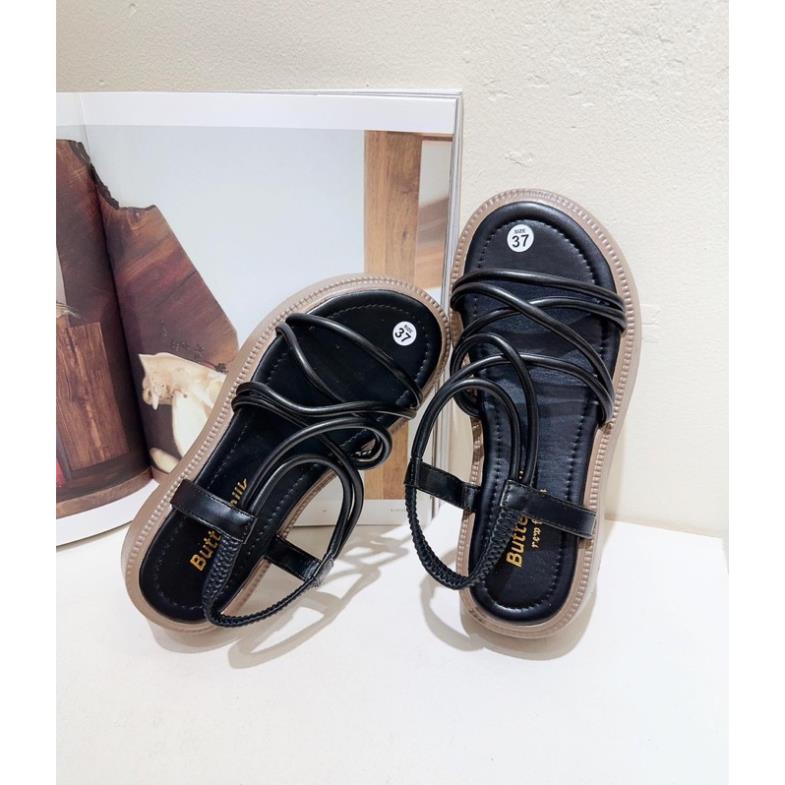 GIÀY SANDAL DÂY ỐNG ĐẾ ĐÚC 3 PHÂN SIÊU XINH