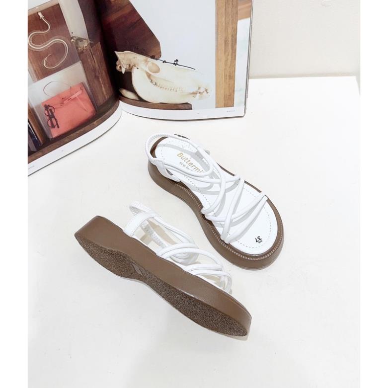 GIÀY SANDAL DÂY ỐNG ĐẾ ĐÚC 3 PHÂN SIÊU XINH