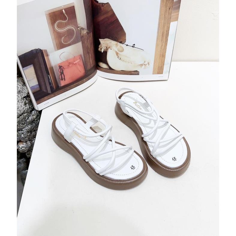 GIÀY SANDAL DÂY ỐNG ĐẾ ĐÚC 3 PHÂN SIÊU XINH