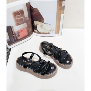 Giày sandal dây ống đế đúc 3 phân siêu xinh