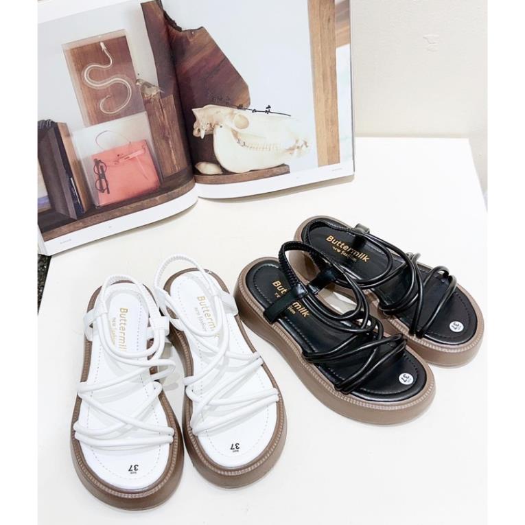 GIÀY SANDAL DÂY ỐNG ĐẾ ĐÚC 3 PHÂN SIÊU XINH