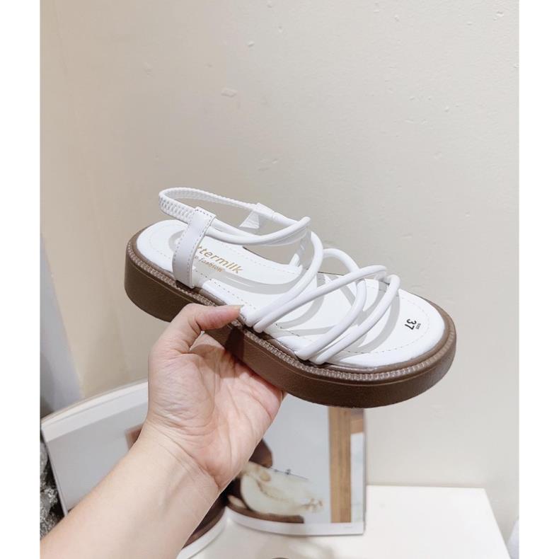 GIÀY SANDAL DÂY ỐNG ĐẾ ĐÚC 3 PHÂN SIÊU XINH