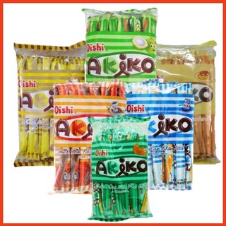 Gói Snack Que Nhân Akiko Oishi 160g đủ 6 vị taphoatoanngoc1