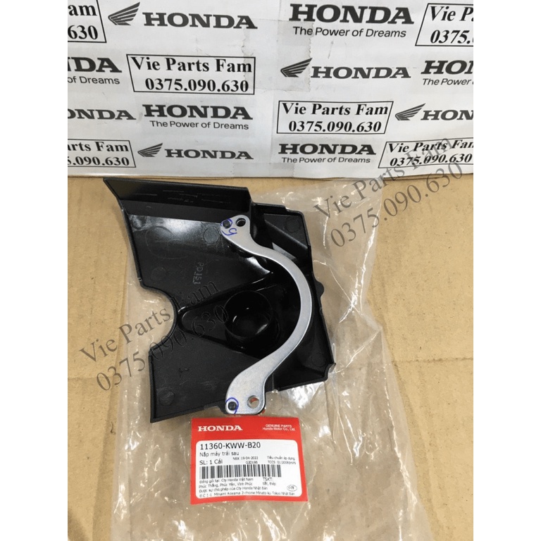 Rẻ đặc biệt - Nắp che nhông mang cá Wave S110, RSX 110  màu xám, hàng din Honda mới 100%