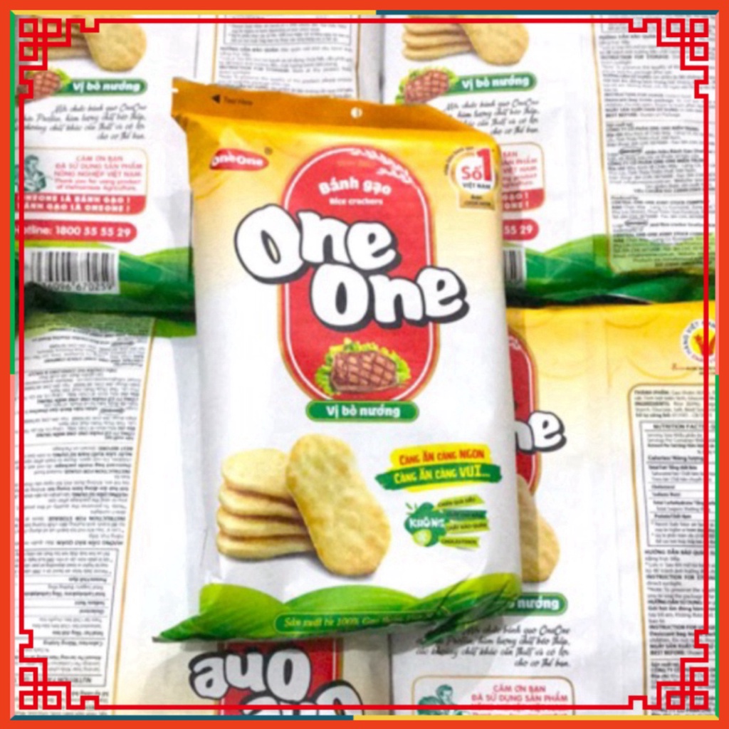 Bánh Gạo Mặn One One gói 150g taphoatoanngoc1