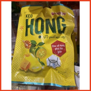 Kẹo họng mật ong quất, gừng mật ong orion 87,5g taphoatoanngoc1
