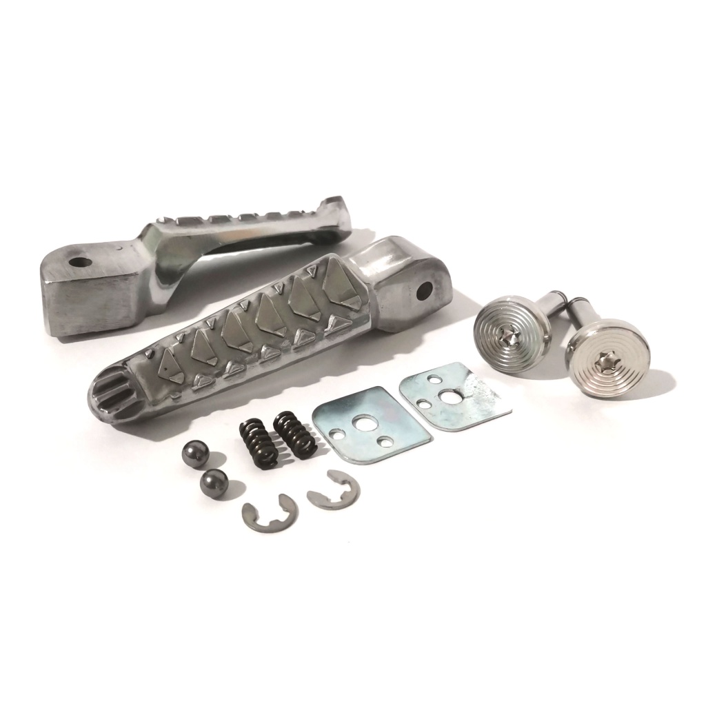 Giá rẻ nhất - Gác chân Takegawa Wave, Sirius, Ex 150, Vario, Ex 135, Dream, Vision, Future, Ducati nhôm nguyên khối để c