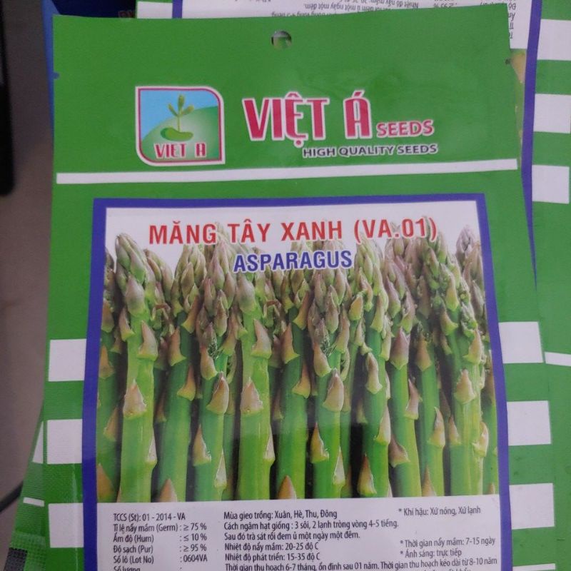 Măng Tây Xanh- Hạt Giống