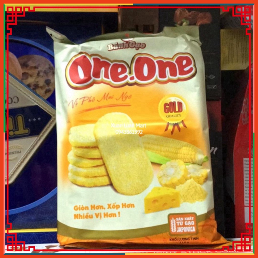 Bánh gạo One One vị Phô Mai Ngô taphoatoanngoc1
