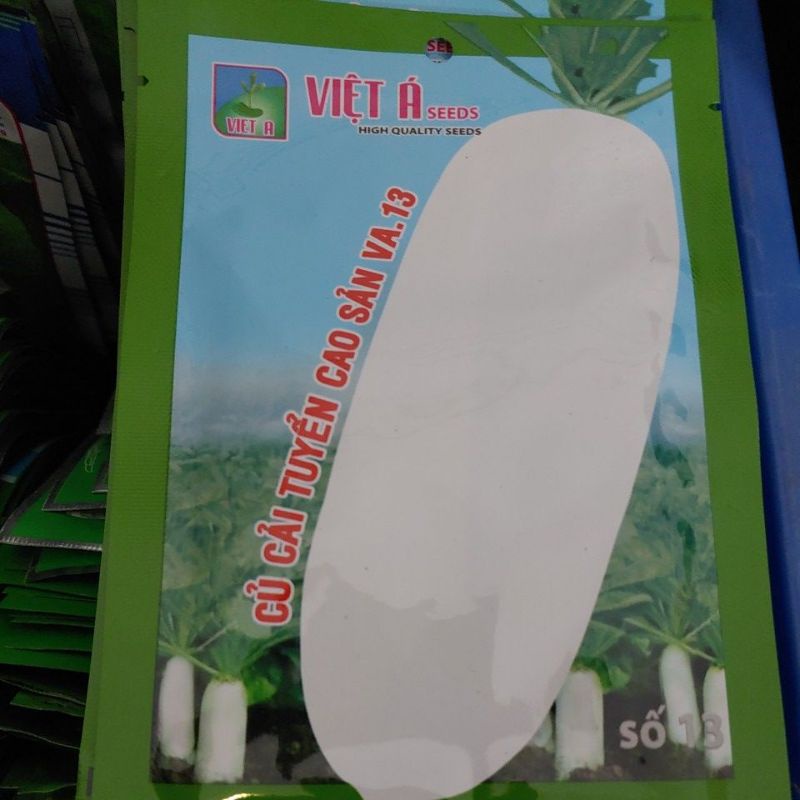 (Mã NSF02P125 giảm 25K) Củ Cải Trắng- Hạt giống