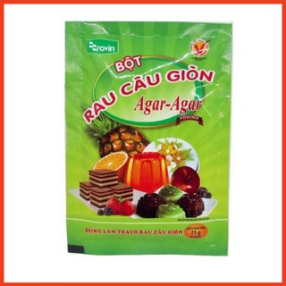 Bột thạch rau câu giòn Agar 25g NgoctoanMart