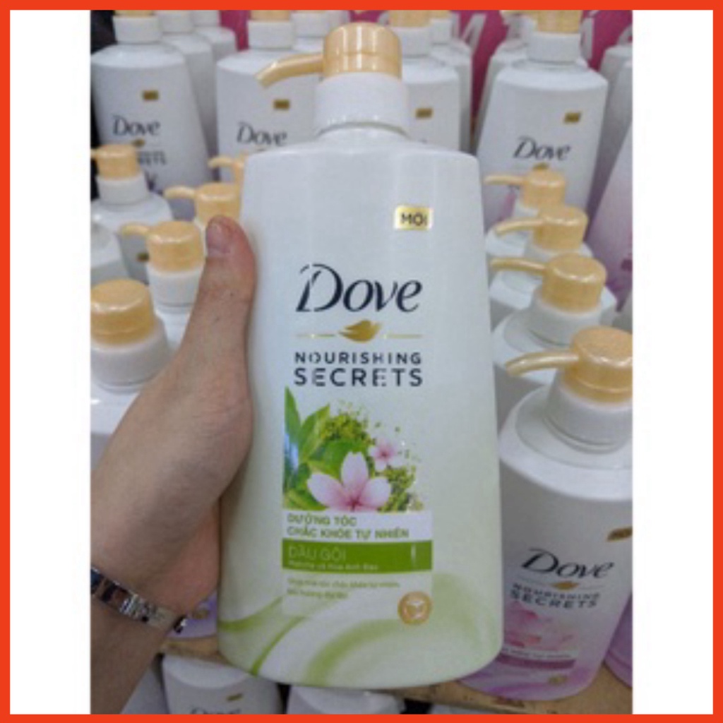Dầu Gội Xả Dove Oải Hương/ Hoa Sen/  Anh Đào 650g/620g taphoatoanngoc1