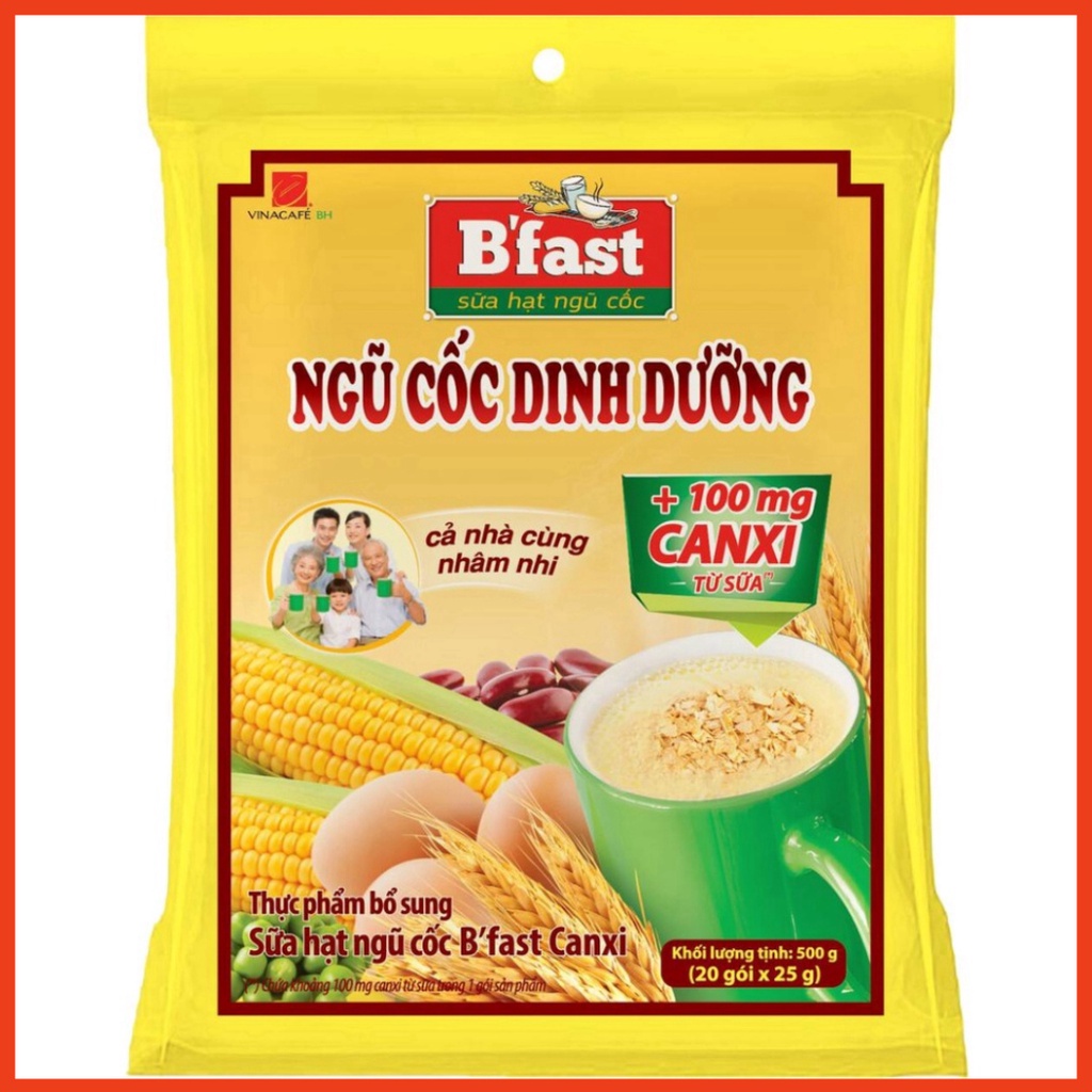 Ngũ Cốc Canxi KaChi 500g (20 gói x 25g) taphoatoanngoc1
