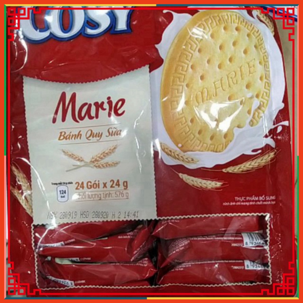 Bánh quy sữa Cosy Marie Bịch Từng Gói Nhỏ 220g/528g taphoatoanngoc1