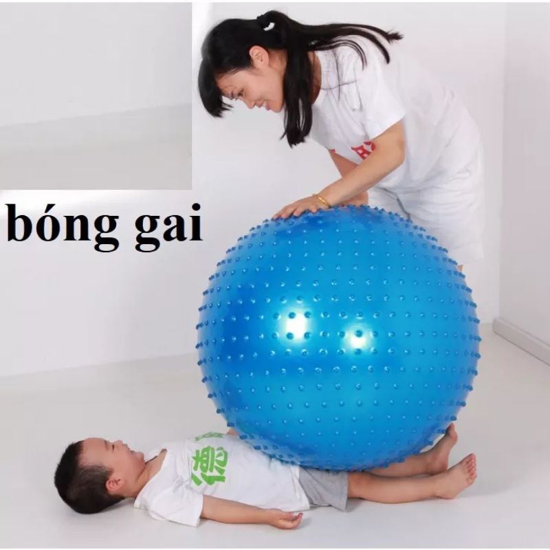 Bóng Tập Yoga Gai 75cm loại tốt giúp bạn có 1 cơ thể khoẻ mạnh