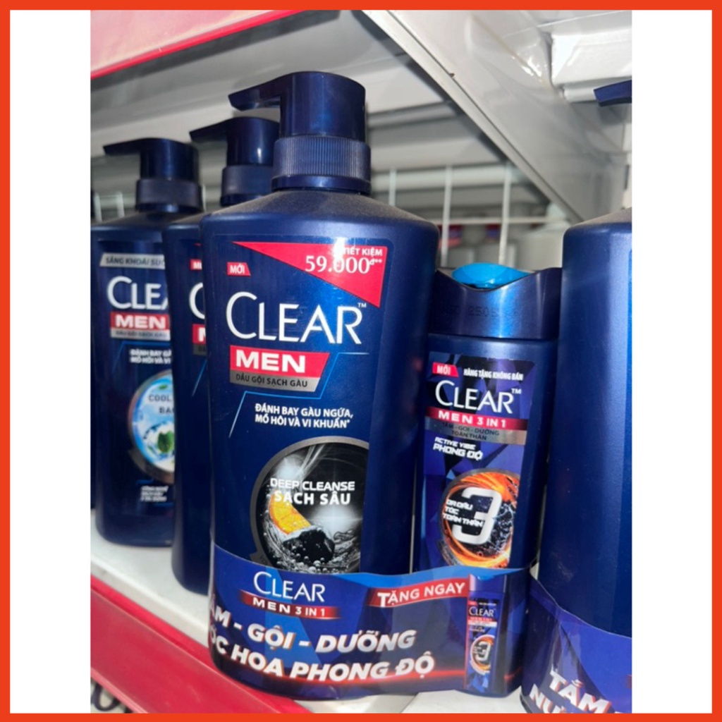 Dầu gội Clear men /650ml