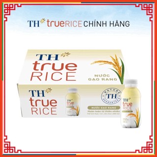 Thùng nước khoáng gạo rang TH True Rice 300ml