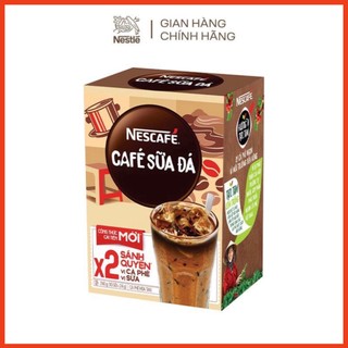 Cafe sữa Nescafe sữa đá (hộp 10 gói x 24gr) (Chính hãng)