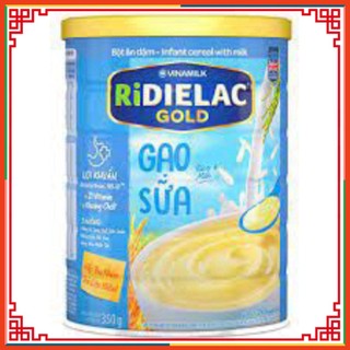 Bột ăn dặm ridielac gold vinamilk đủ vị lon 350g