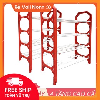 . kệ giày 4 tầng lắp ráp khobhongiatothqtn