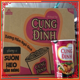 Thùng mì cốc/ly cung đình 24 ly x 65g