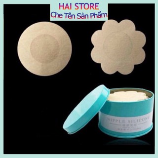 Hộp 60 Miếng Dán Ngực ❤️FREESHIP❤️ Miếng dán Nhũ Hoa Vú,Che Bịt Đầu Ti Giấy Dùng 1 Lần