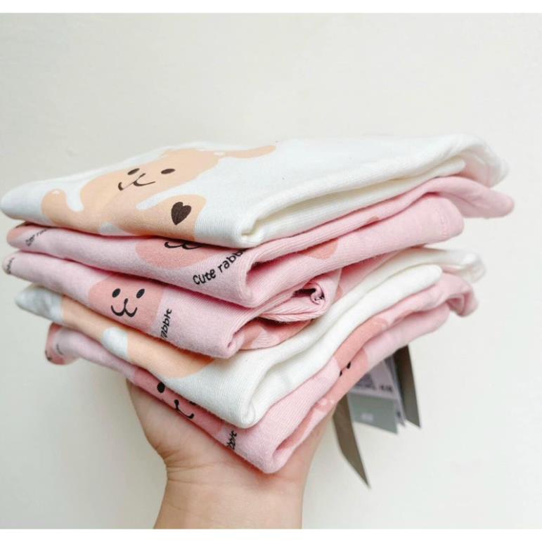 COMBO 2 BỘ THỎ CAM TRẮNG HỒNG CHO BÉ