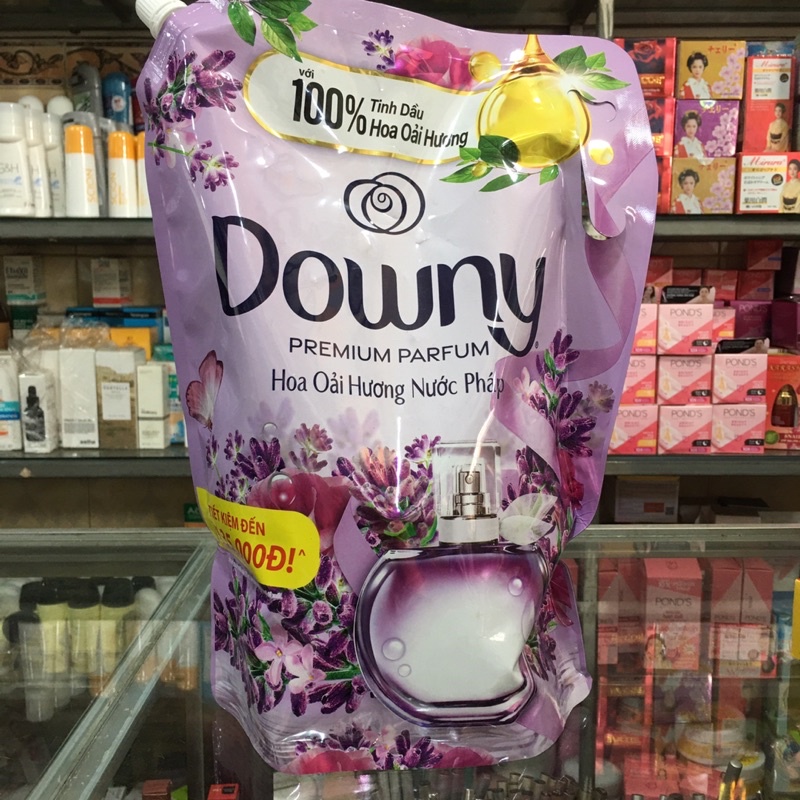 Nước Xả Vải Downy Hương Hoa Oải Hương Nước Pháp 2.2L