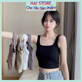 ❤️ áo bra thun mềm dáng lửng sẵn đệm ngực siêu hot 1809 ❤️