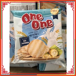 Bánh gạo one one vị sữa ngô bịch 149g