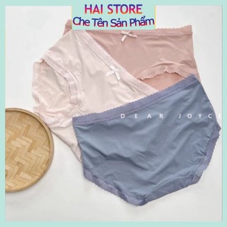 Set 3 quần túi ví nữ ❤️ quần lót chất su nơ mát lạnh 499