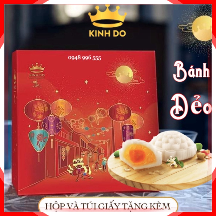 Bánh Trung Thu Kinh Đô - Dẻo Thập Cẩm , Đậu Xanh , Hạt Sen , Sầu Riêng , Hạt Dưa , Sữa Dừa Trứng Cao Cấp avxk