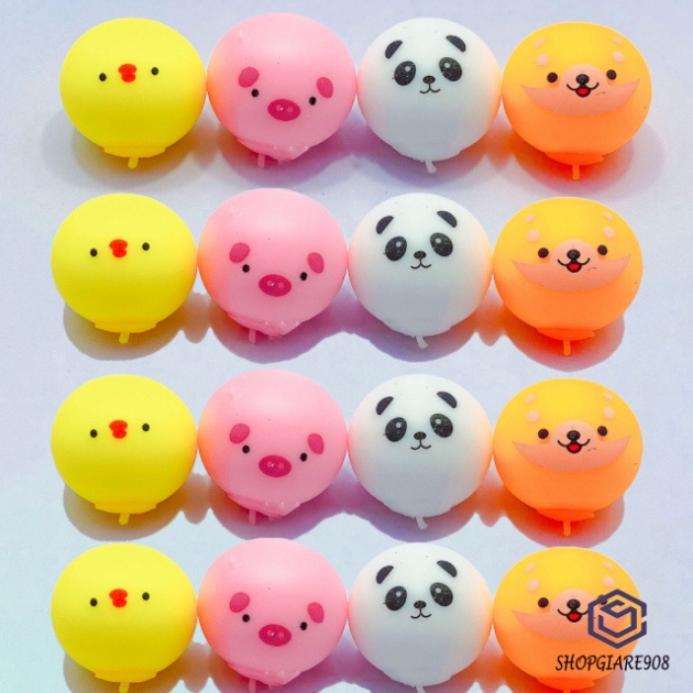 ⚡ HOT TREND ⚡ Squishy Mochi Cutes quishy bánh bao trắng hàng loại 1 thơm kẹo singum bigbabol và siêu